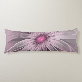 Fantasy Blume Abstrakt Plum Flora Fraktal Kunst Seitenschläferkissen