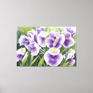 *~* Fantasy-Blume Art TV2 Stretched Canvas Print Leinwanddruck