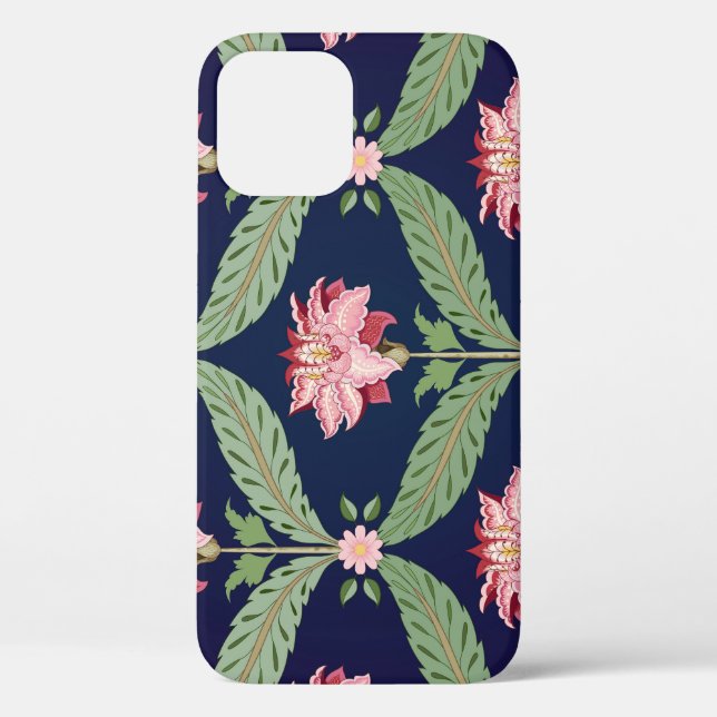Fantasy-Blume: Dunkle indische Motive Case-Mate iPhone Hülle (Rückseite)