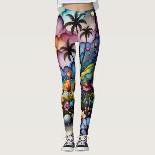Fantasy-Blume Leggings