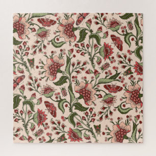 Fantasy Blume Paisley Hand Drawn Puzzle