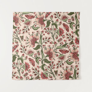 Fantasy Blume Paisley Hand Drawn Wandteppich