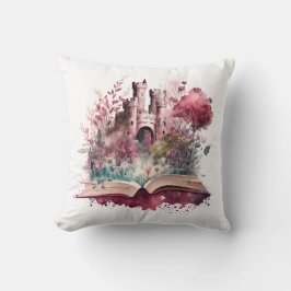 Fantasy Book Lover Design Kissen