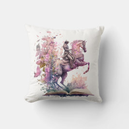 Fantasy Book Lover Design Kissen