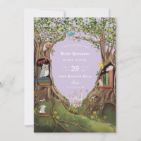 Fantasy Books for Baby Shower Lavendel