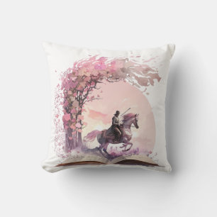 Fantasy-Buchliebhaber-Design Kissen