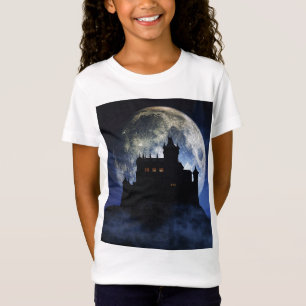 Fantasy-Burg in der Nacht T-Shirt