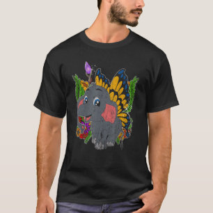 Fantasy Butterfly Africa Safari Tiermagie Schnitt T-Shirt