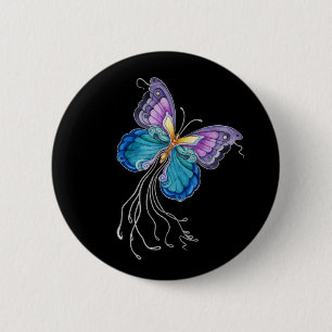 Fantasy Butterfly Button