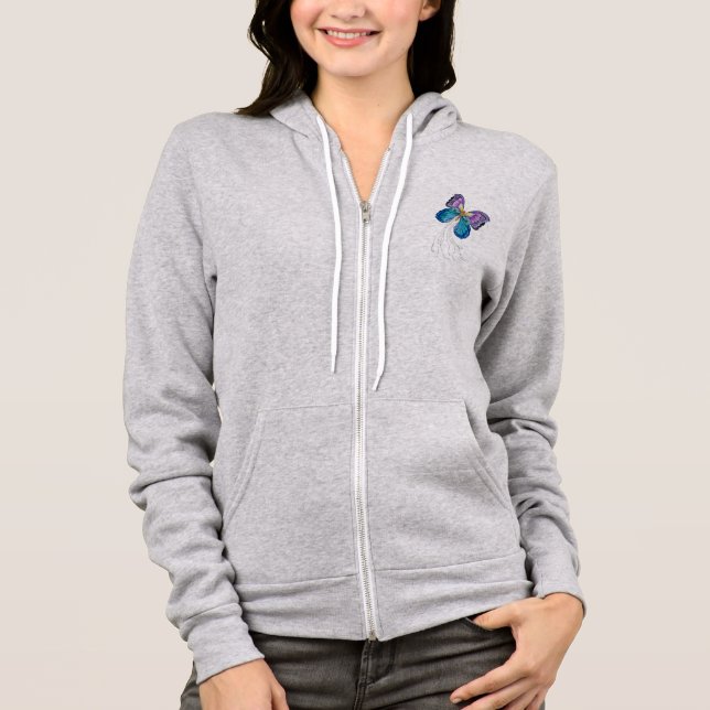 Fantasy Butterfly Hoodie (Vorderseite)