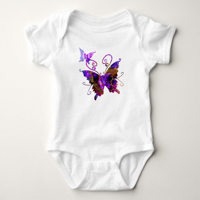 Fantasy Butterfys Baby Strampler (Vorderseite)