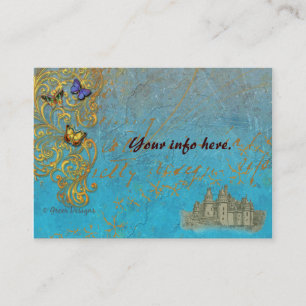Fantasy Castle Business Cards/ Tafelkarten Platzkarte