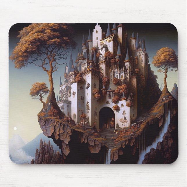 Fantasy Castle Fantasy Art Mouse Pad Mousepad (Vorne)