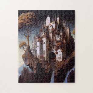 Fantasy Castle Fantasy Fantasy Art Jigsaw Puzzle