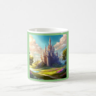Fantasy Castle Happy Landschaft 2 Kaffeetasse