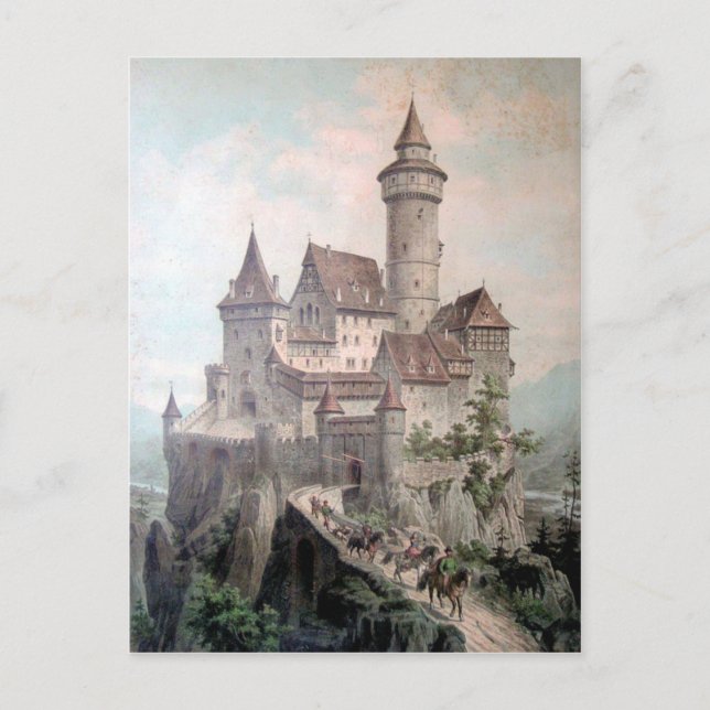 Fantasy Castle Postkarte (Vorderseite)