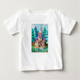 Fantasy Cat Castle Baby T-shirt