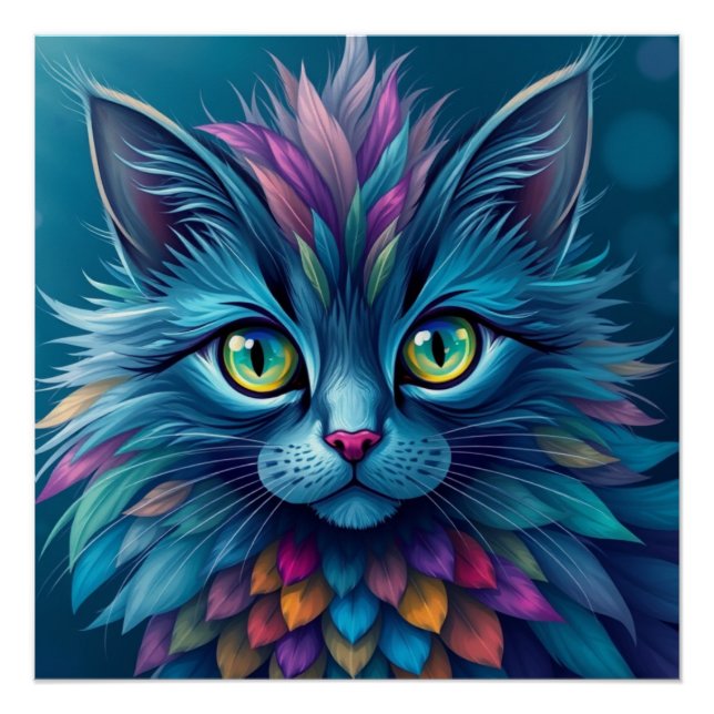 Fantasy Cat Poster (Vorderseite)