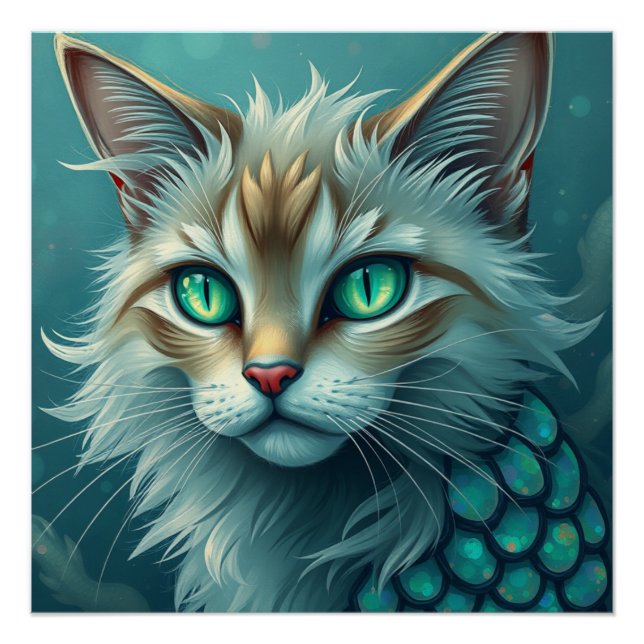 Fantasy Cat Poster (Vorderseite)