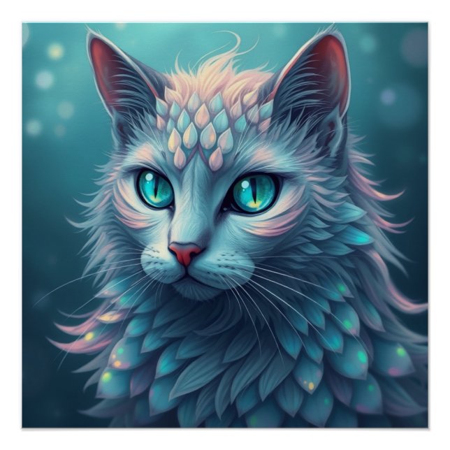 Fantasy Cat Poster (Vorderseite)