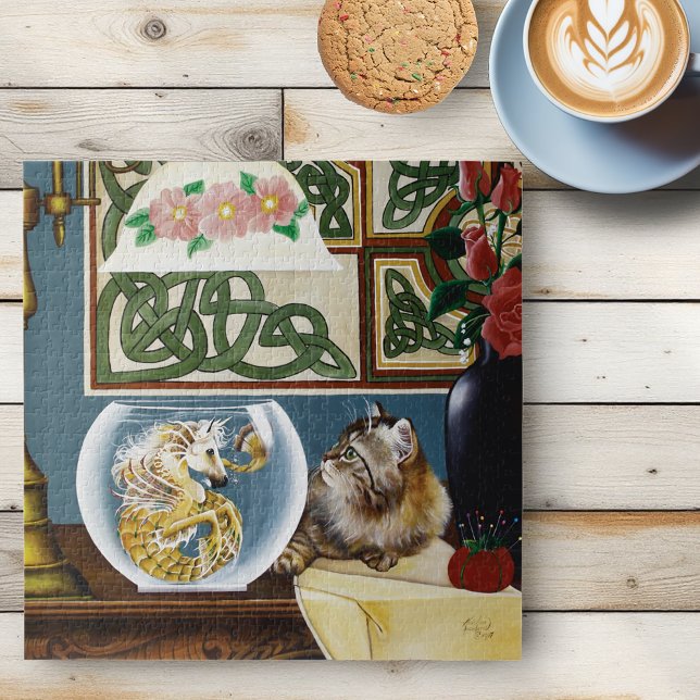 Fantasy Cat Sea Horse Puzzle (Von Creator hochgeladen)