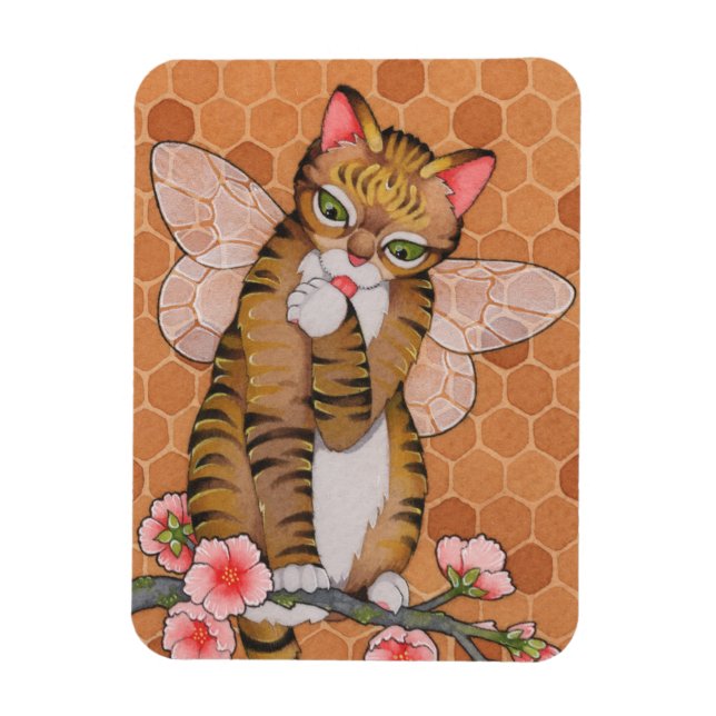 Fantasy Cats Oracle Affirmation - Muster Magnet (Vertikal)