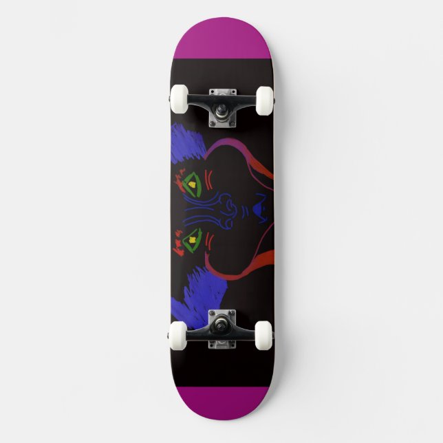 Fantasy Character Art Skateboard (Vorderseite)