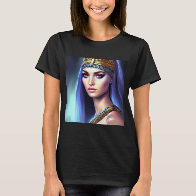 FANTASY CHARACTER EGIPTIAN PRINCESS T-Shirt (Vorderseite)