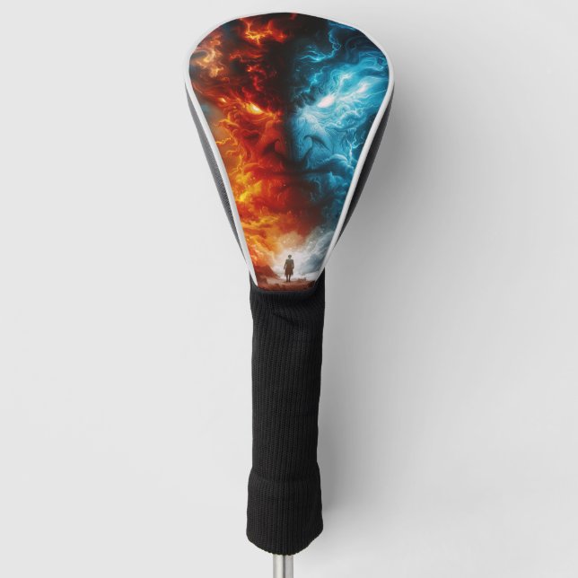 Fantasy - Choose any face you want Golf Headcover (Vorderseite)