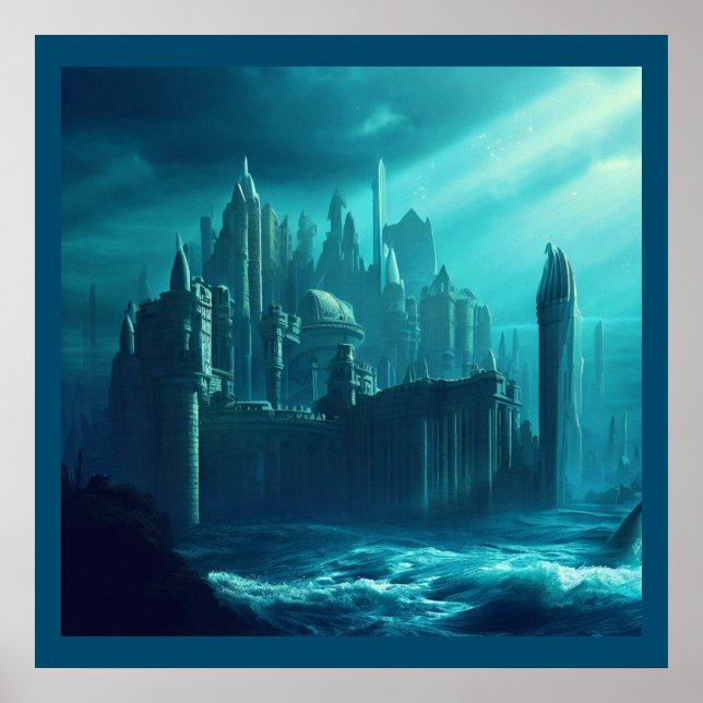 Fantasy City of Atlantis 1 Poster (Vorne)