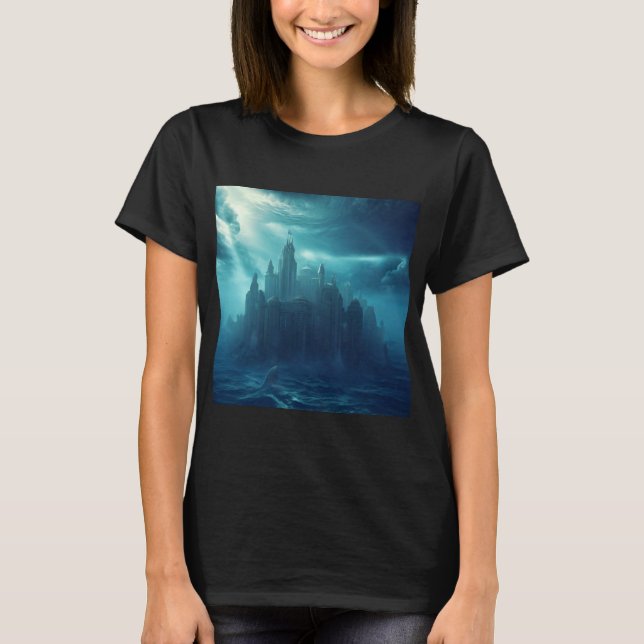 Fantasy City of Atlantis (2) T-Shirt (Vorderseite)