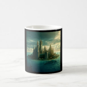 Fantasy City of Atlantis (3) Kaffeetasse