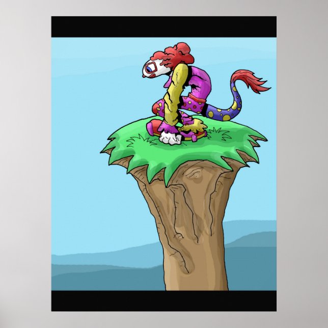 Fantasy-Clown Poster (Vorne)