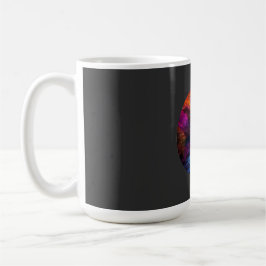 Fantasy Colorful Wasserfall Kaffeetasse