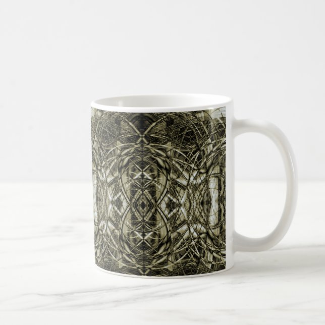 Fantasy Construction Background Tasse (Rechts)