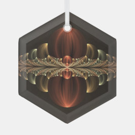 Fantasy Construction Shiny Abstrakt Fraktal Art Ornament Aus Glas