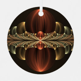 Fantasy Construction Shiny Abstrakt Fraktal Art Ornament Aus Metall