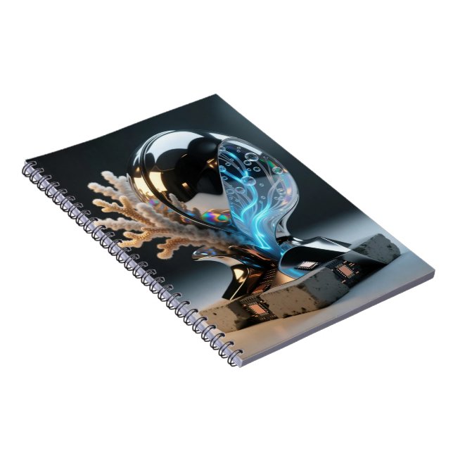 Fantasy Coral Journal Notizblock (Rechte Seite)