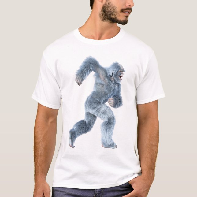 Fantasy Creature Yeti T-Shirt (Vorderseite)