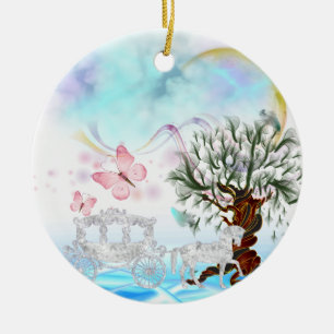 Fantasy Crystal Horriage Keramik Ornament