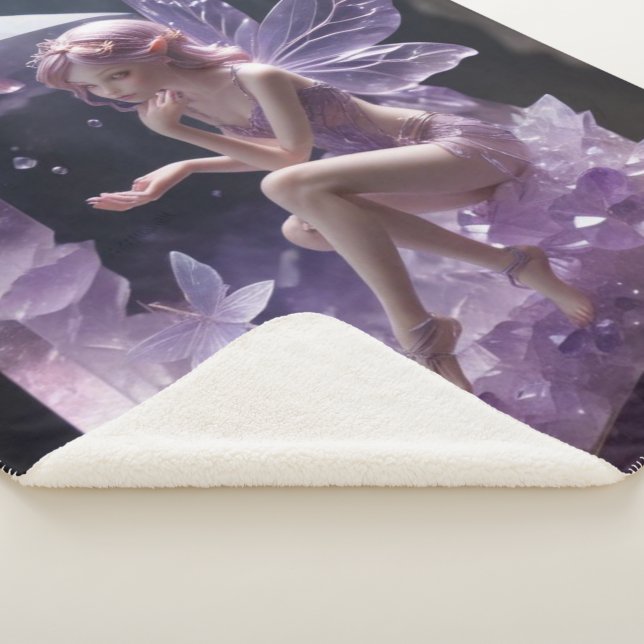 Fantasy Crystals Amethyst Fairy Sherpadecke (3/4)