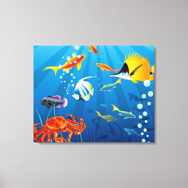 Fantasy Custom 2 Panel Leinwanddruck (Vorderseite)