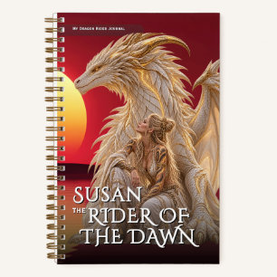 Fantasy-Dawn-Drache-mythisches-Abenteuer Notizbuch