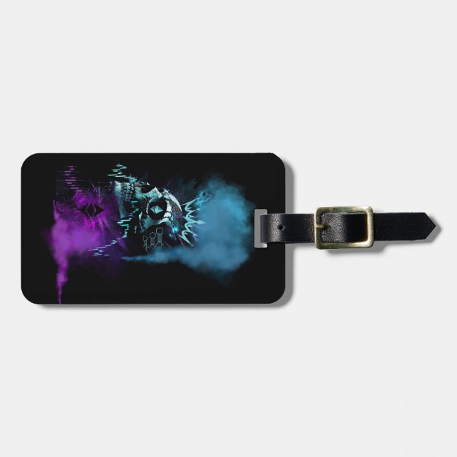 Fantasy Design | Cryptocurrency | Ethereum Gepäckanhänger (Vorderseite horizontal)