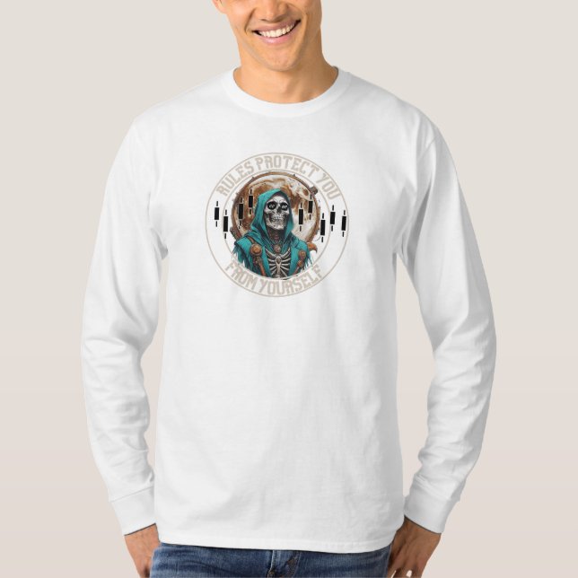 Fantasy Design | Grim Reaper | Motivation T-Shirt (Vorderseite)