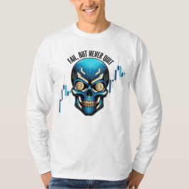 Fantasy-Design | Krypto-Btc | Motivation | Blau T-Shirt
