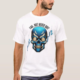 Fantasy-Design | Krypto-Btc | Motivation | Blau T-Shirt