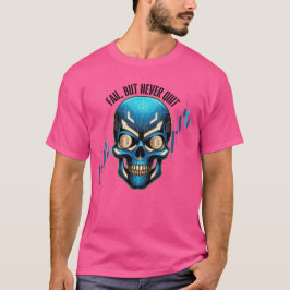 Fantasy-Design | Krypto-Btc | Motivation | Blau T-Shirt