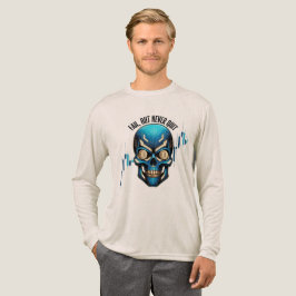 Fantasy-Design | Krypto Btc | Motivation | Blau Tri-Blend Shirt