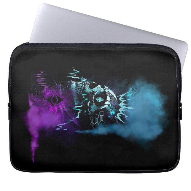 Fantasy-Design | Kryptowährung | Ethereum Laptopschutzhülle (Vorderseite)